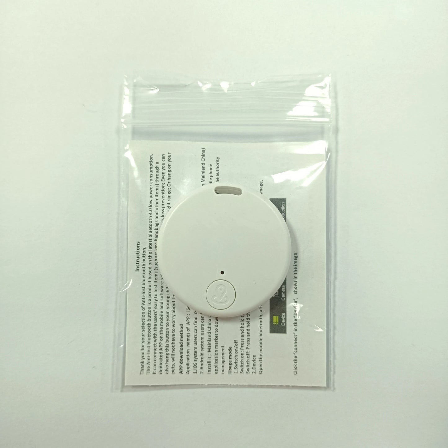 Mini GPS Bluetooth 5.0 Tracker dispositif Anti-perte rond dispositif Anti-perte animal de compagnie enfants sac portefeuille suivi localisateur intelligent