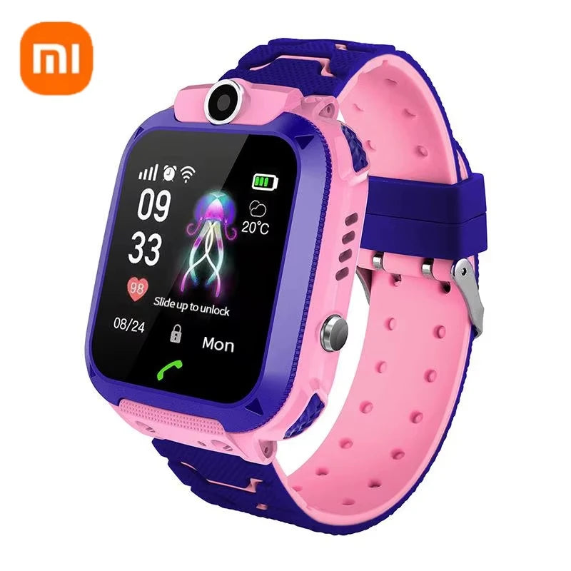 Xiaomi enfants montre intelligente SOS GPS localisation Tracke carte Sim appel enfant montre intelligente caméra étanche montre cadeau pour Ios Android