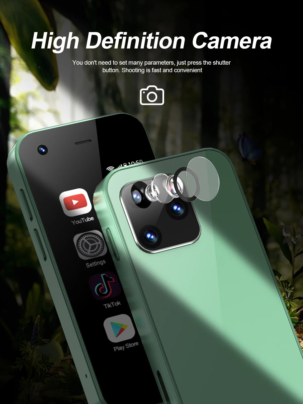 SERVO KING5000 Super Mini Smartphone 3G système Android 2 SIM veille WhatsAPP WiFi Hotspot 2.5 "écran petits téléphones mobiles intelligents