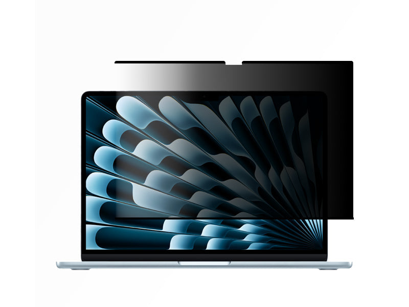 Film Privacy MacBook Air 13" (M2 / M3 / M4) – Finition mate, pose magnétique, vision confidentielle-0